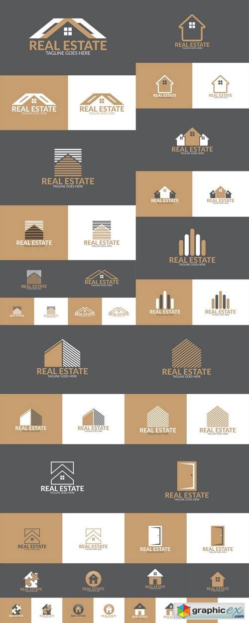 Real Estate Concept Logo Icon