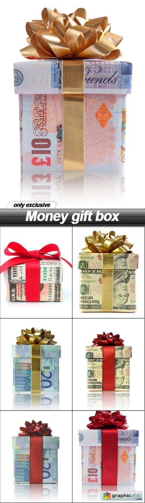 Money gift box - 7 UHQ JPEG