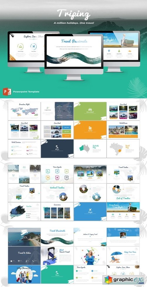 Triping - Travel Powerpoint Template
