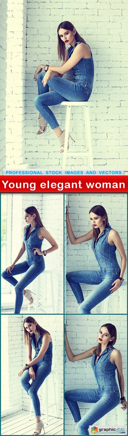 Young elegant woman - 5 UHQ JPEG