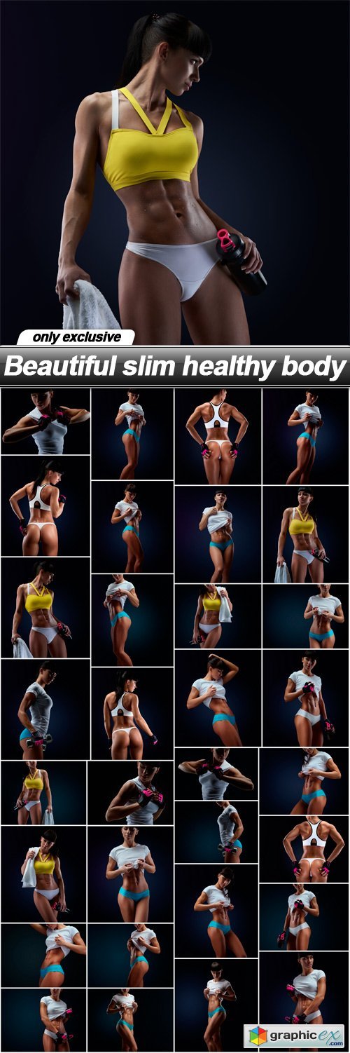 Beautiful slim healthy body - 32 UHQ JPEG
