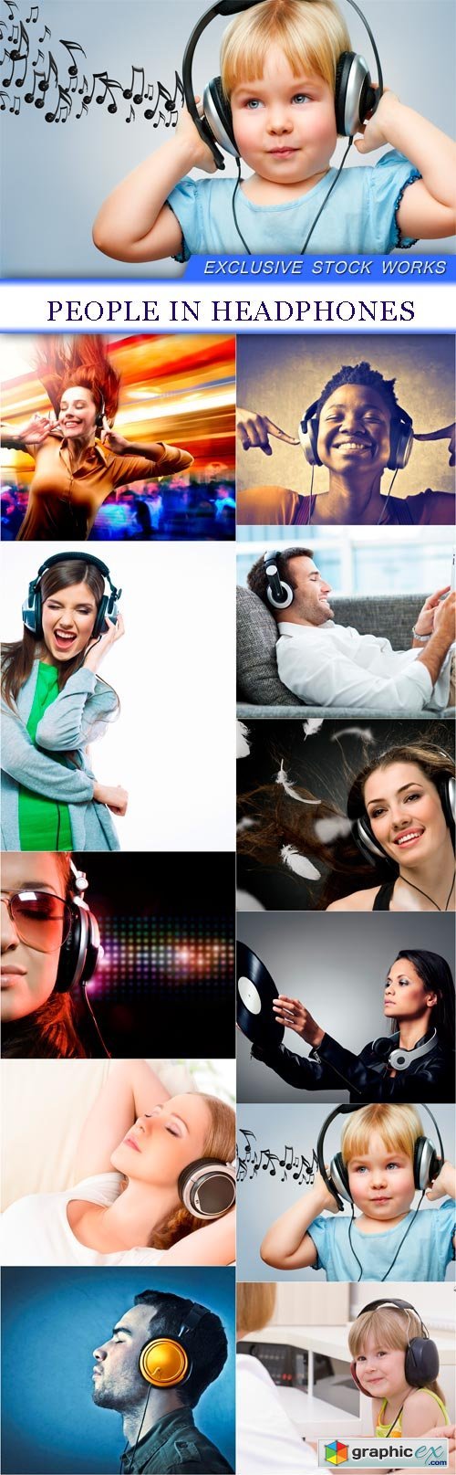 People in headphones 11X JPEG
