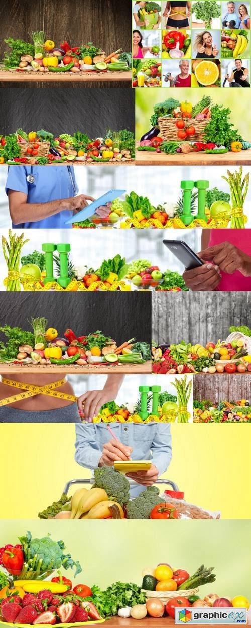 Vegetables and Fruits - Healthy Food
