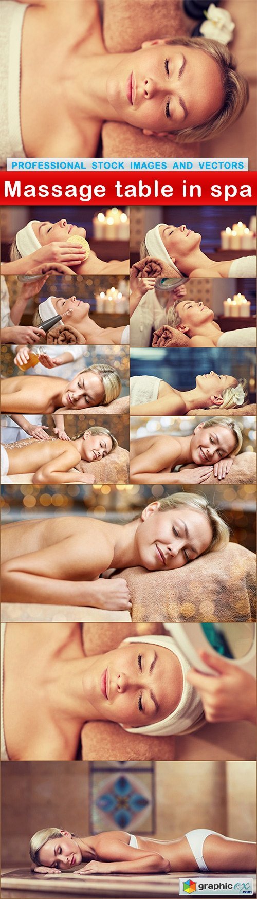 Massage table in spa - 12 UHQ JPEG