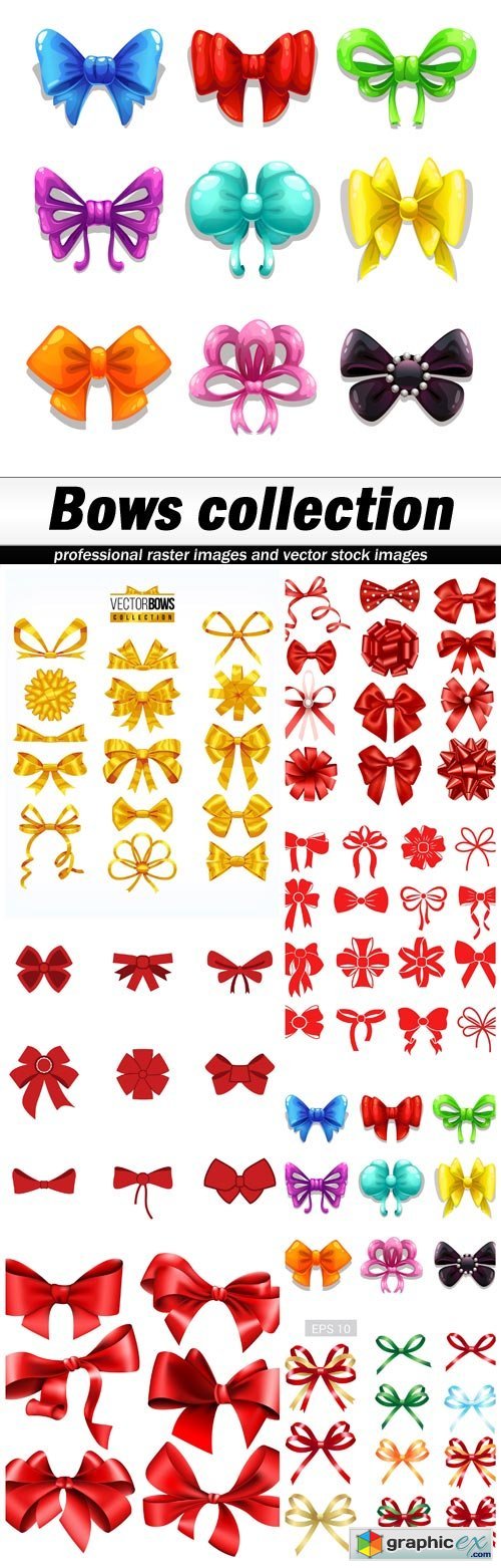 Bows collection - 7 EPS