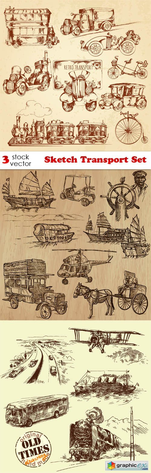 Sketch Transport Set