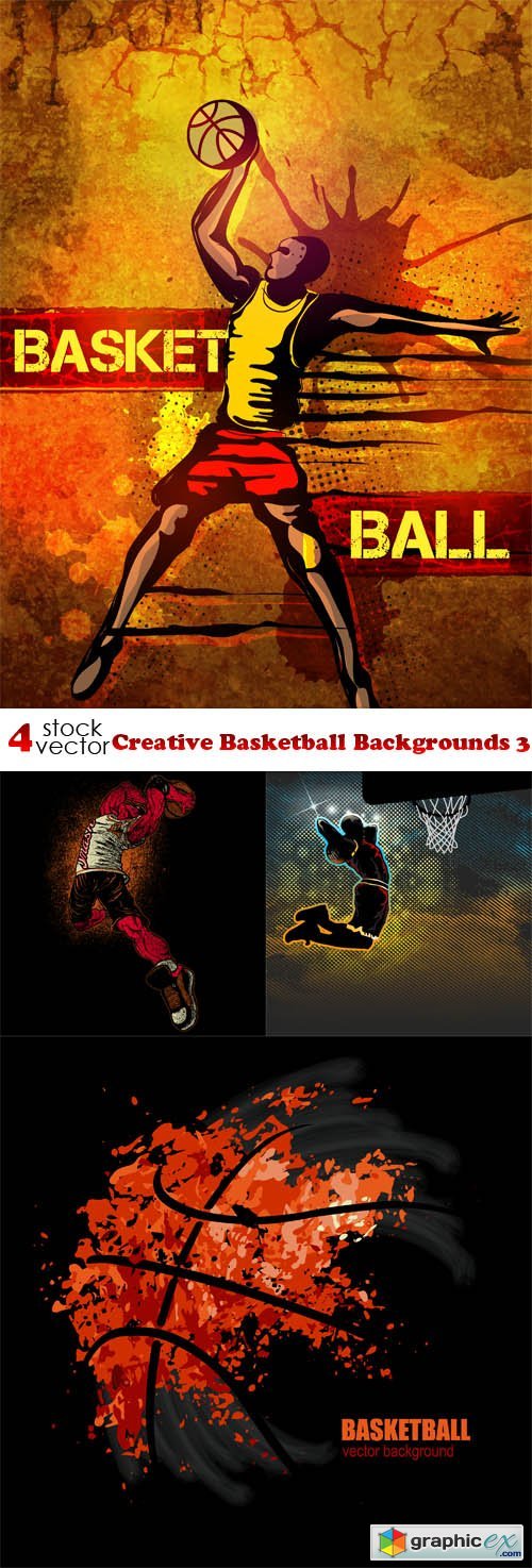 Creative Basketball Backgrounds 3