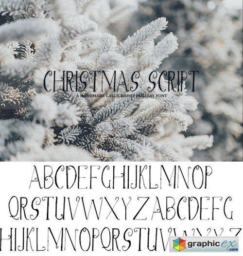 Christmas Script font