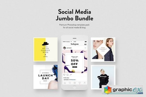 Fashion/Online store Social Media Jumbo Bundle