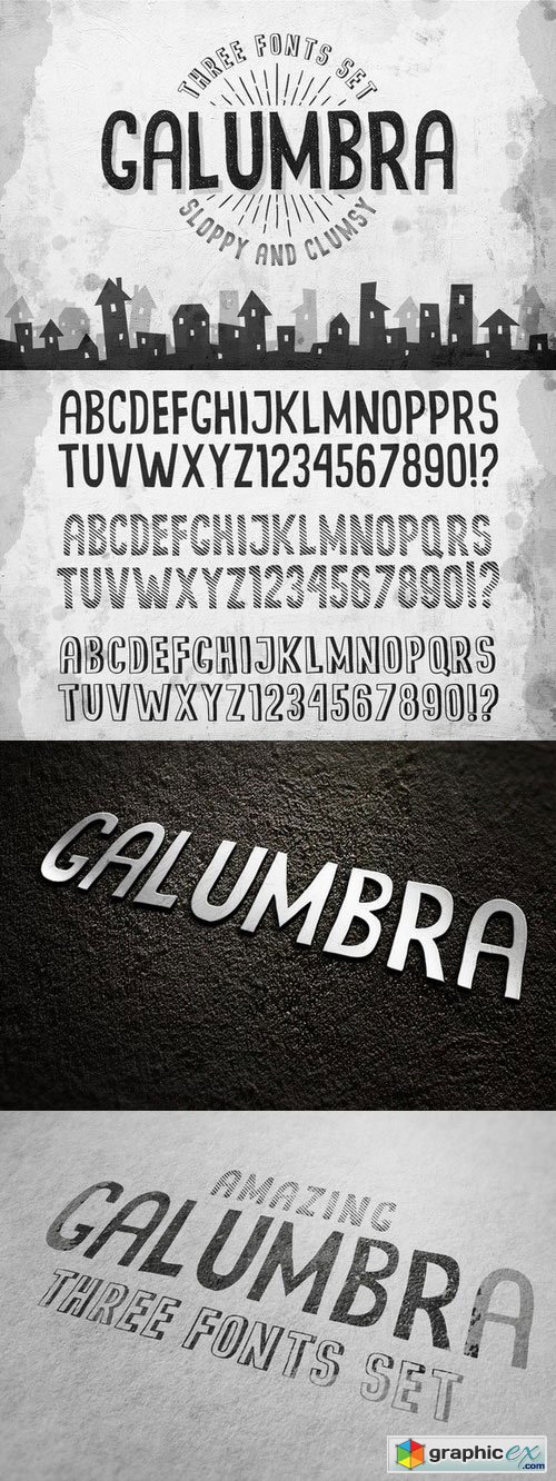 Galumbra Font Set