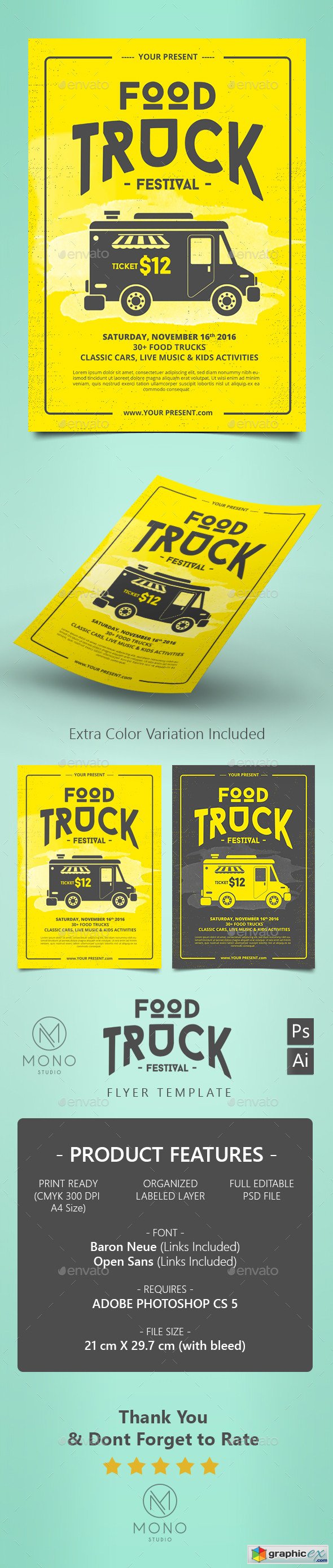 Food Truck Flyer / Poster