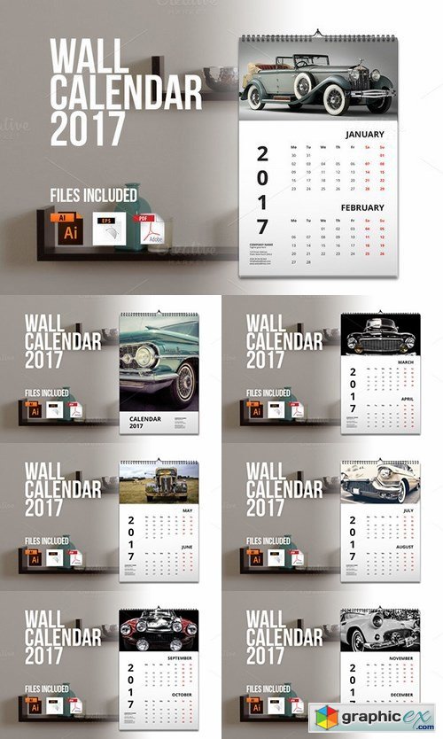 Wall Calendar 2017 V3