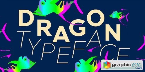 Dragon Font Family 10 Fonts