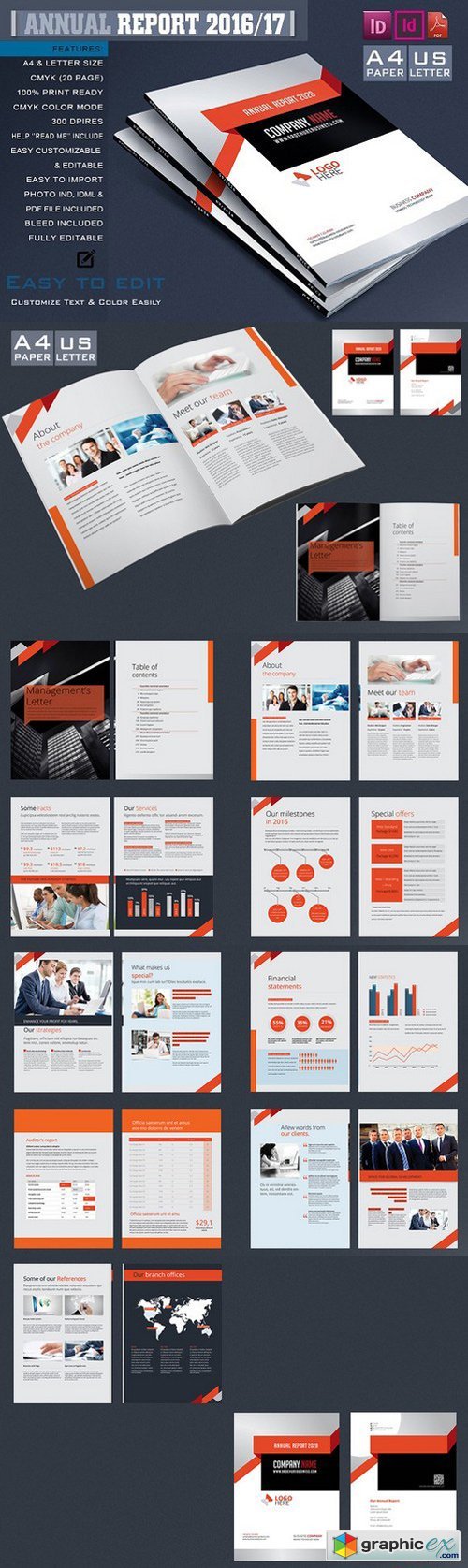 Annual Report Template 1067085