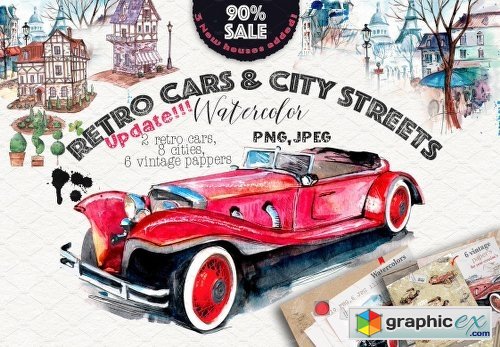 Retro cars & city streets