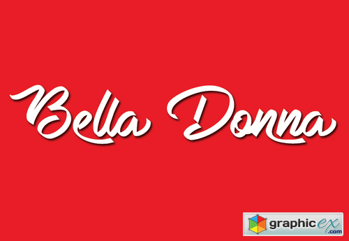 Bella Donna font