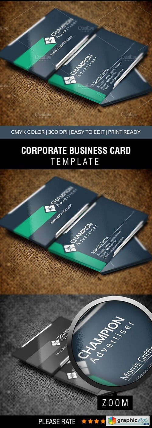 Champion Business Card