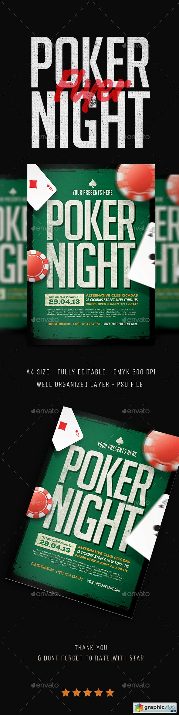 Poker Night Flyer