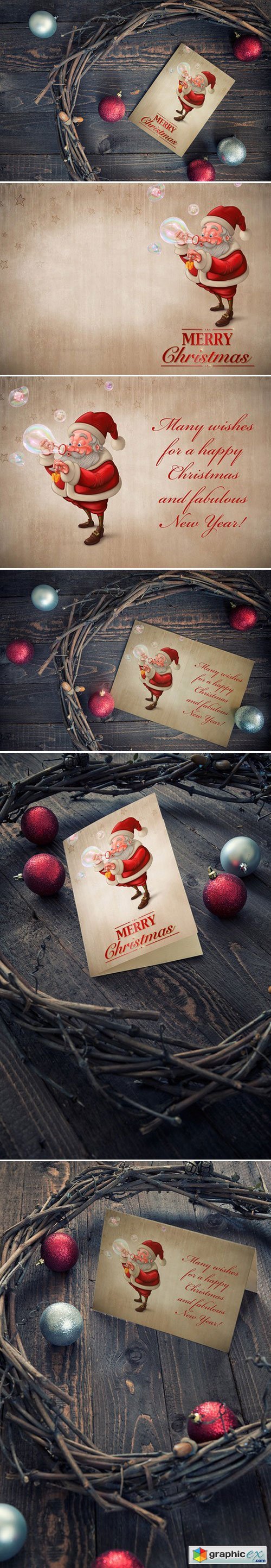 Christmas greeting card - n2