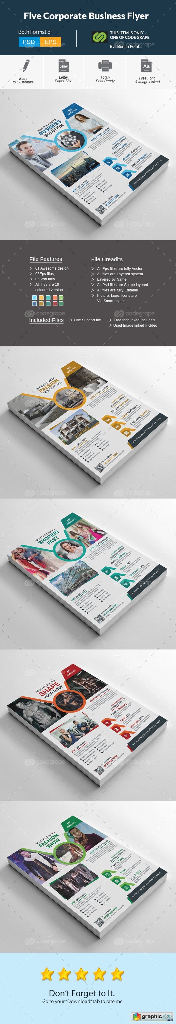 Corporate Business Flyer 9242