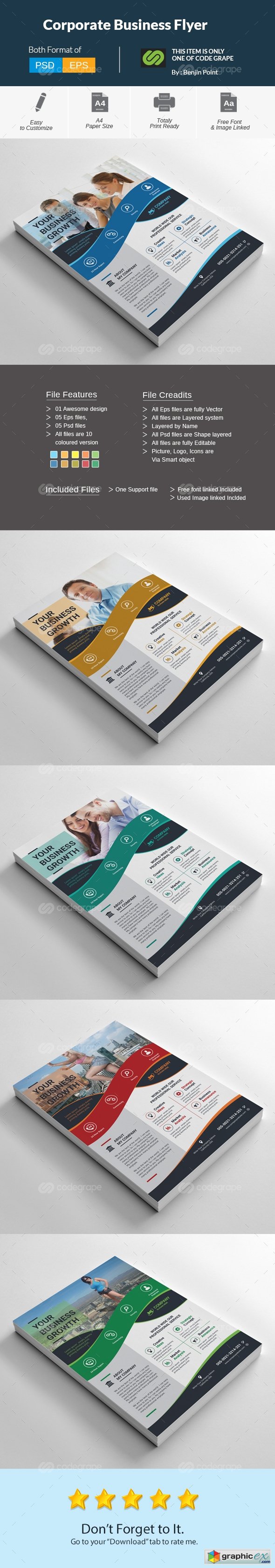 Corporate Business Flyer 9078