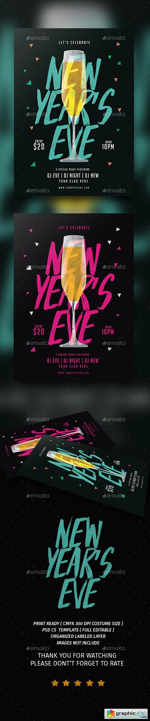 New Year Flyer 1907740