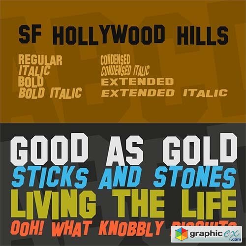Hollywood Hills Font