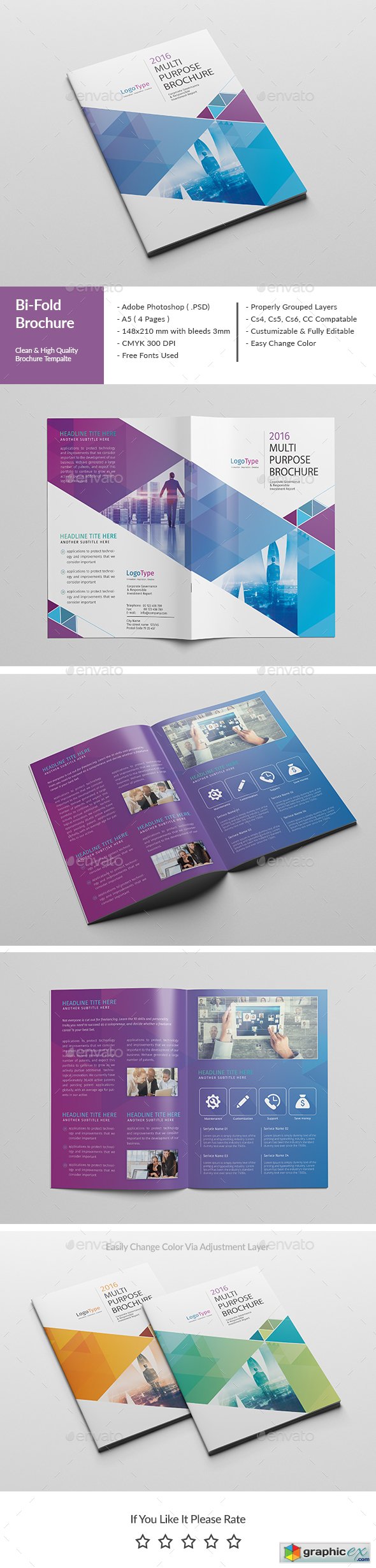 Corporate Bi-Fold Brochure 04