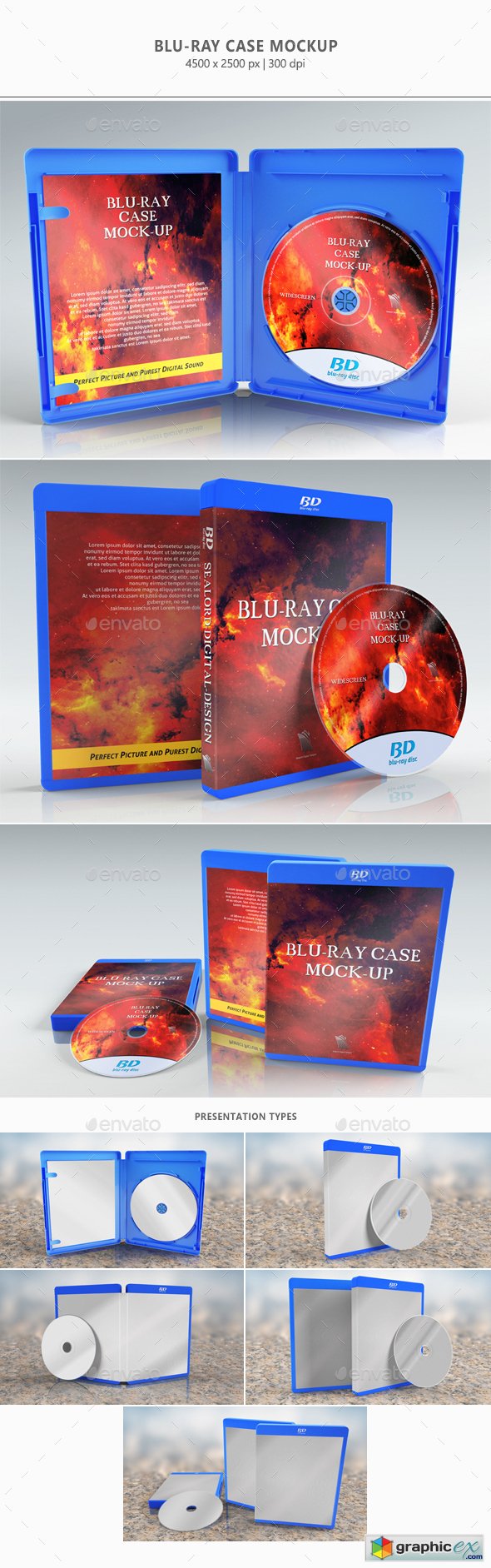 Blu-ray Case Mock-up