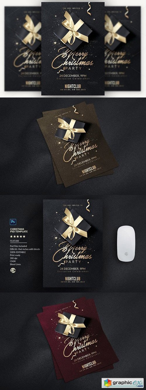 Classy Christmas Invitation | Flyer
