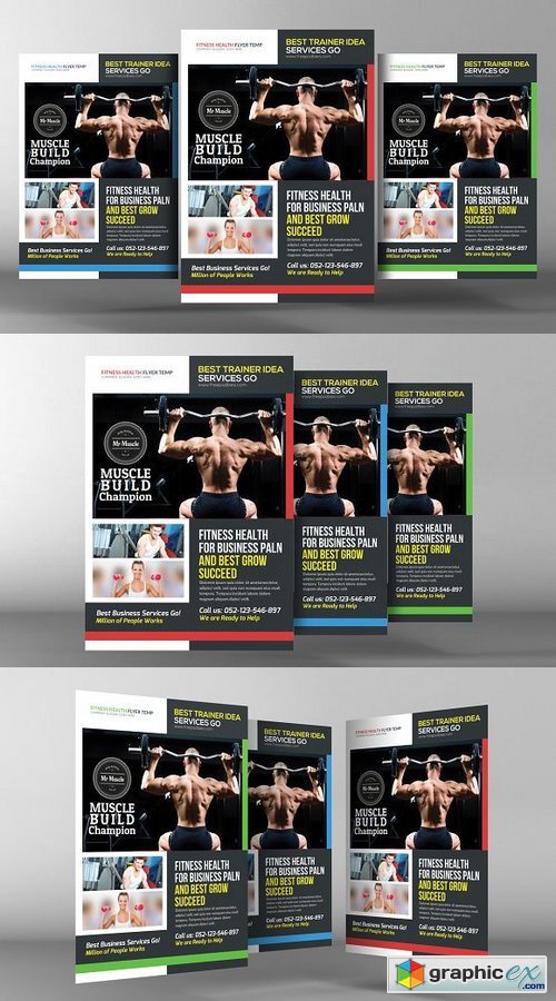 Fitness Flyer Template 551060
