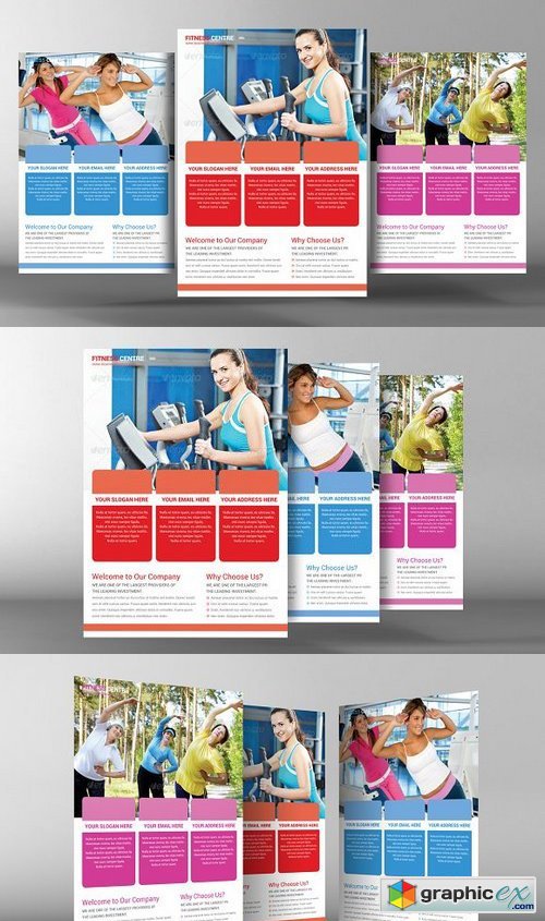 Fitness Flyer Template 237048