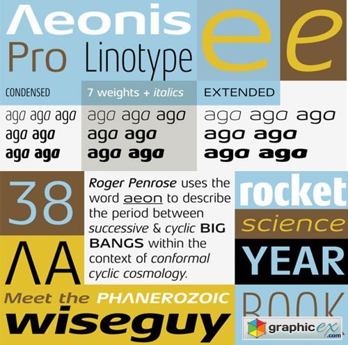 Aeonis LT Pro - LinoType 42xOTF