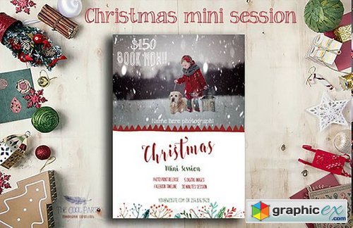 Christmas Mini Session Template 1042112
