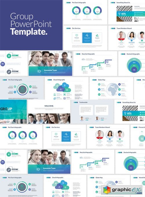 Group PowerPoint Template