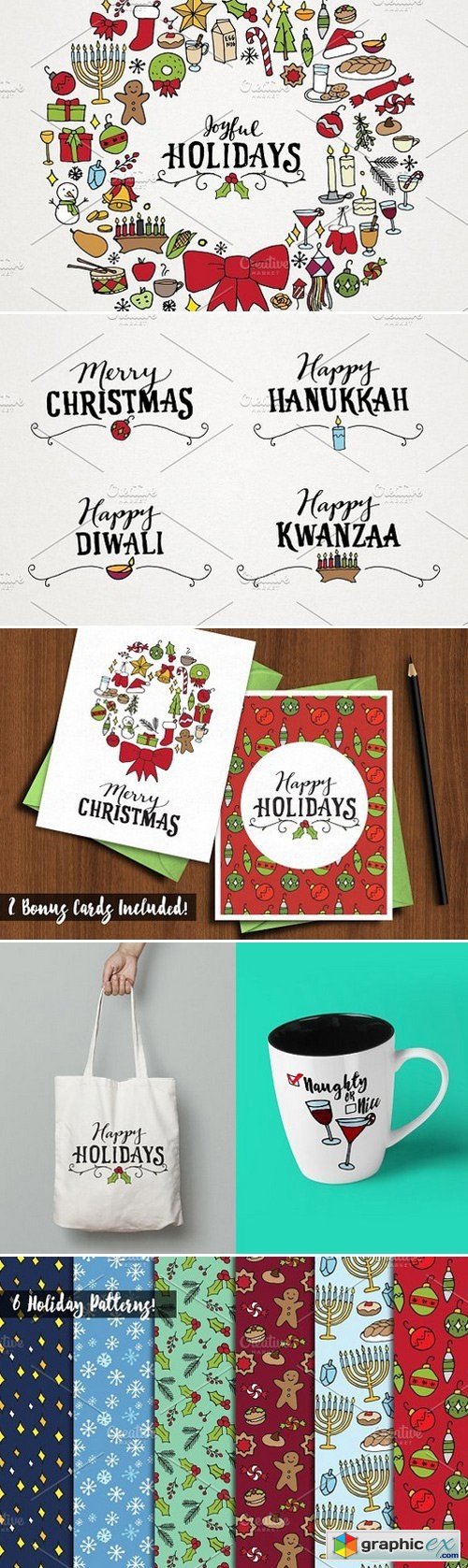 Holiday & Christmas Art Pack
