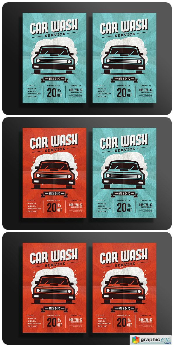 Car Wash Flyer 1138609