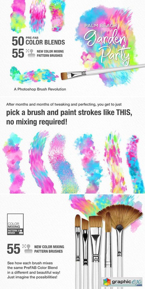 Palm Beach Garden Party PS Brushes