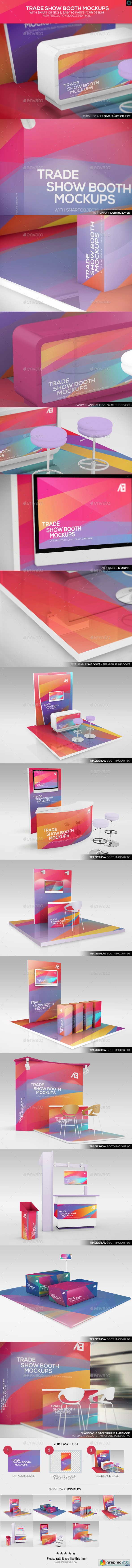 Trade Show Booth Mockups 11139823
