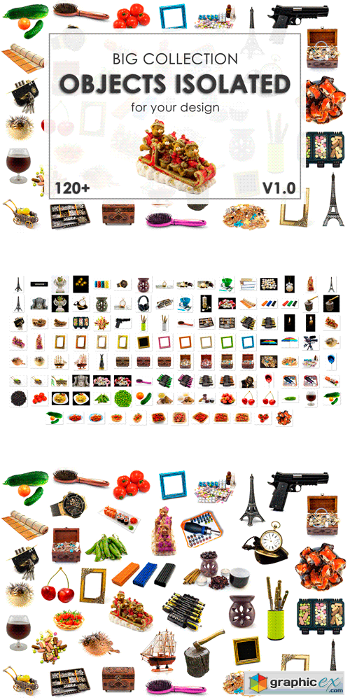 Objects Isolated Pack Version 1.0