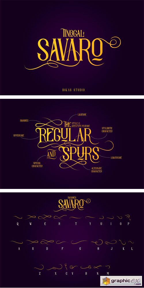 Savaro Typeface