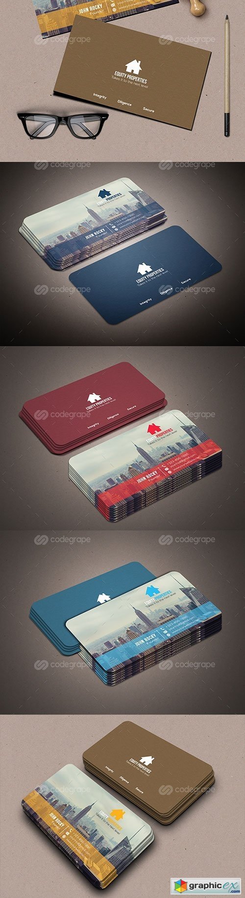 Real Estate Business Card 10880
