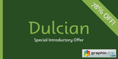 Dulcian Font Family - 36 Fonts