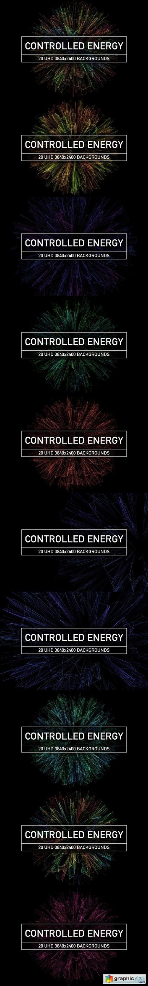 Controlled Energy Backgrounds Set