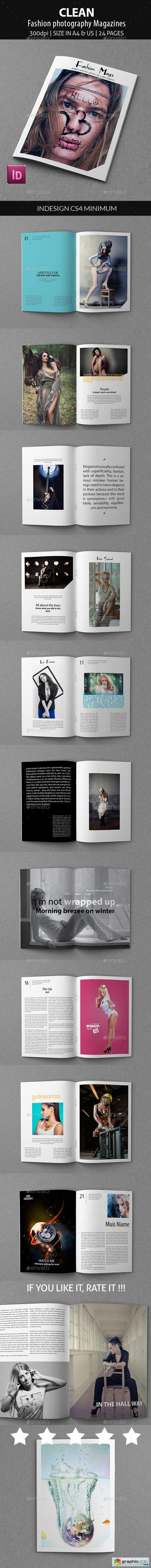 Clean - Fashion photography Magazines