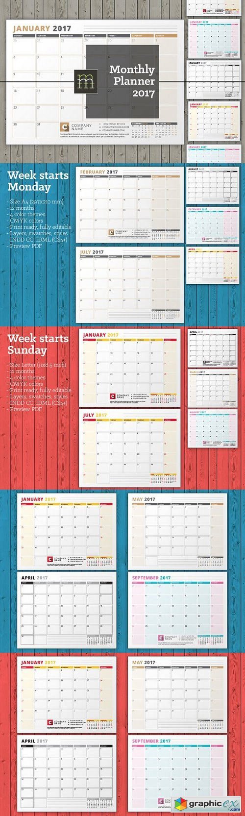 Monthly Planner 2017 (MP10)