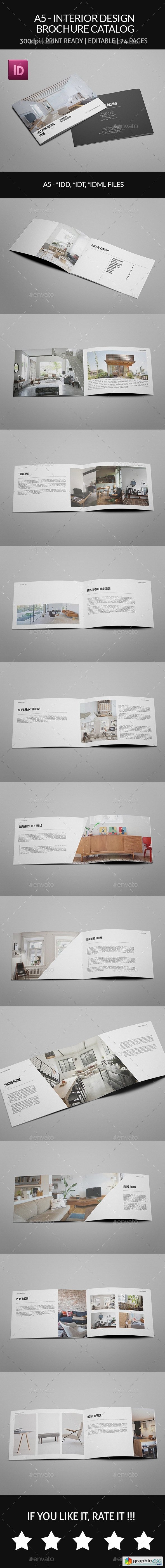 A5 - Interior Design Brochure Catalog
