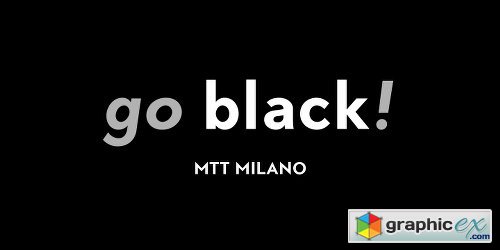 MTT Milano Font Family - 10 Fonts