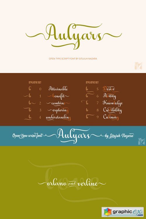Aulyars Script Font