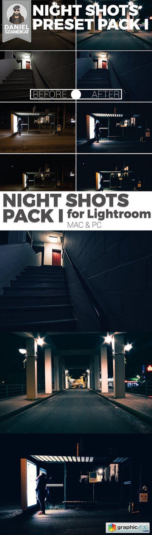 Night Shot Lightroom Preset Pack